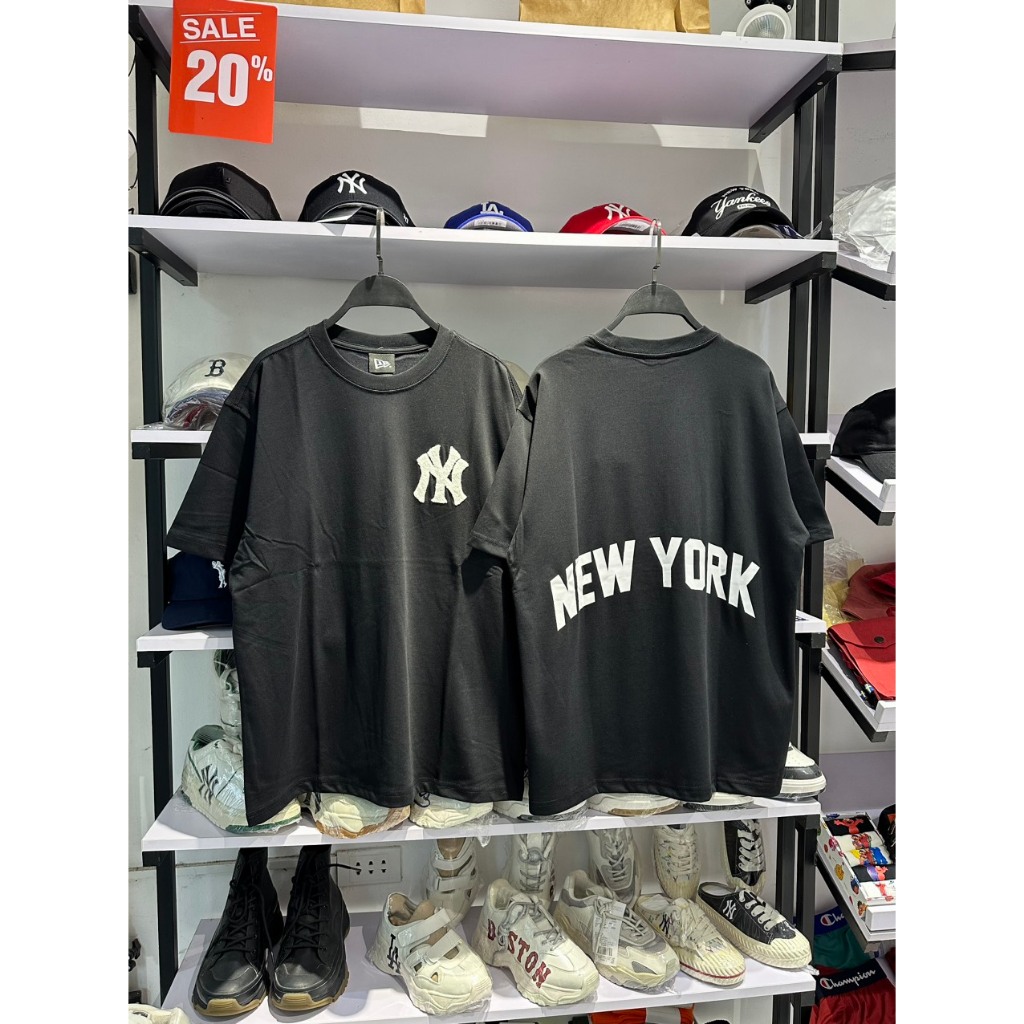 Áo New Era New York logo NY thêu xù - 12820131/12820132