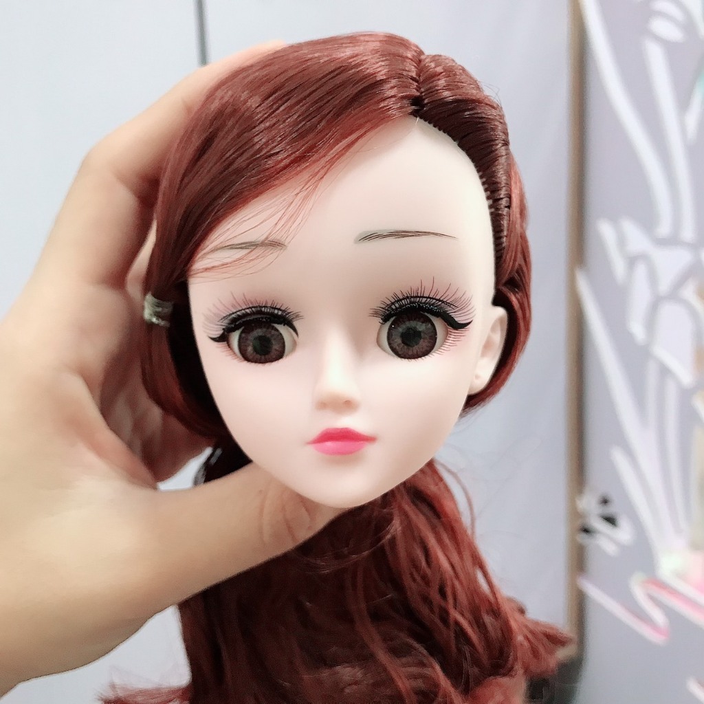 Đầu búp bê 36cm -60cm mặt xinh