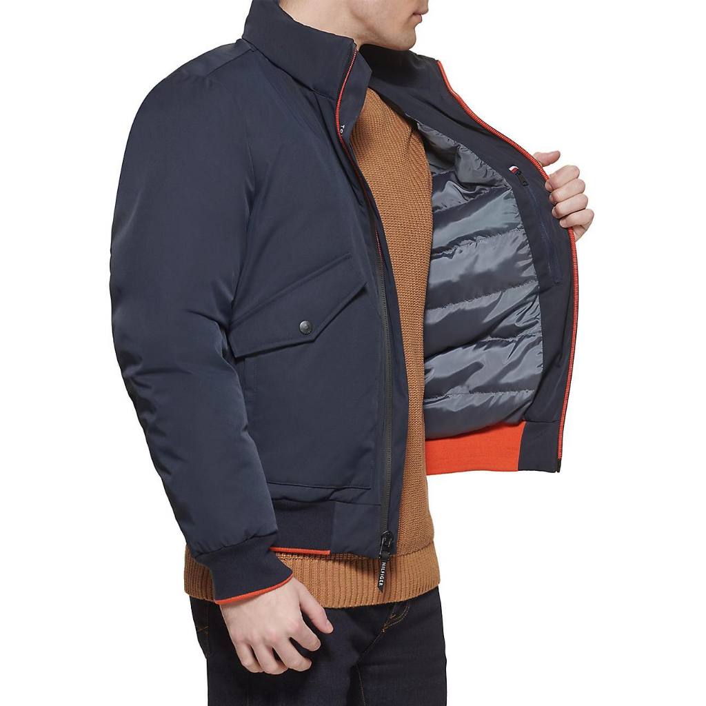 Áo khoác bomber trần bông Tommy.Hilfiger