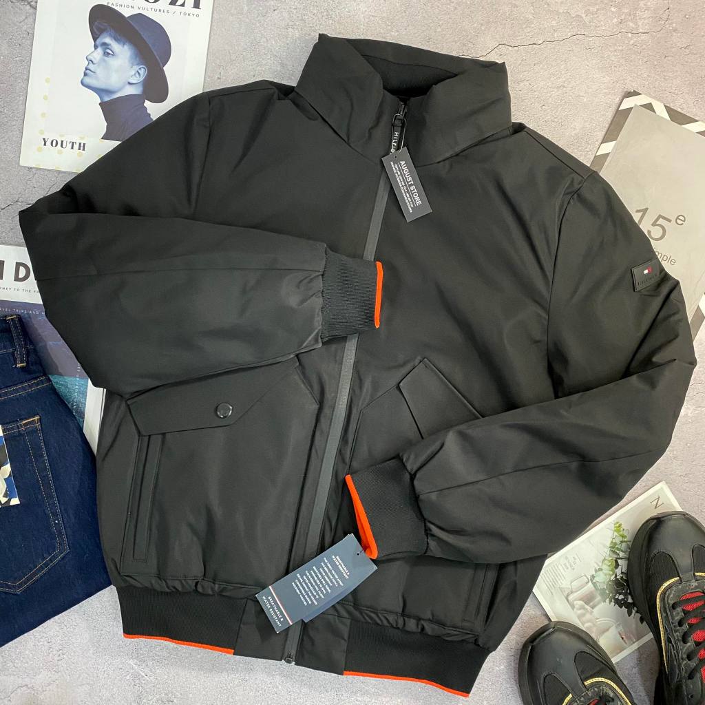 Áo khoác bomber trần bông Tommy.Hilfiger