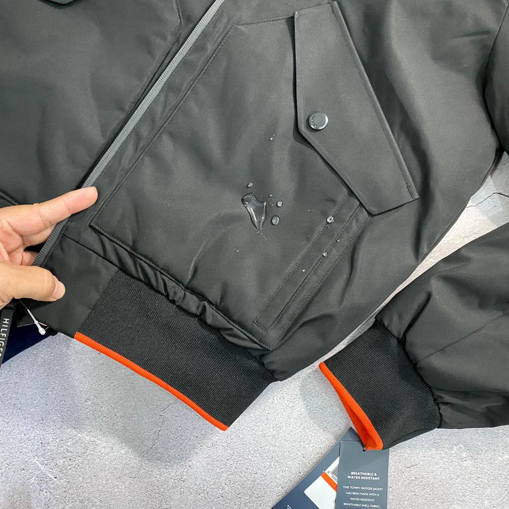 Áo khoác bomber trần bông Tommy.Hilfiger