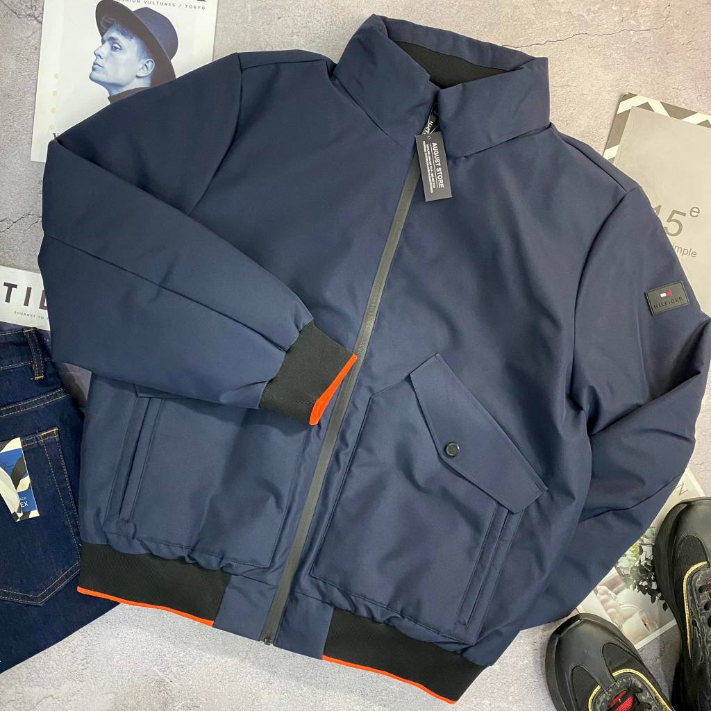 Áo khoác bomber trần bông Tommy.Hilfiger