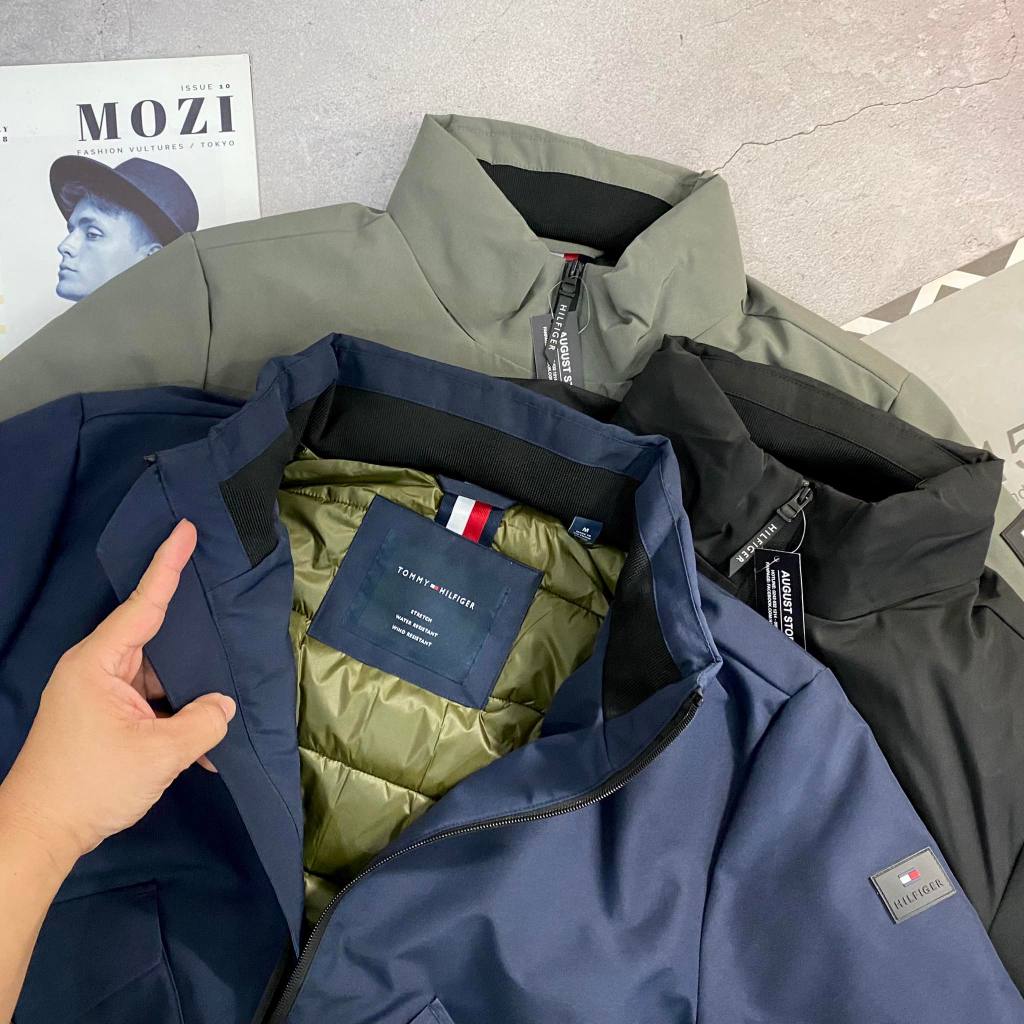 Áo khoác bomber trần bông Tommy.Hilfiger