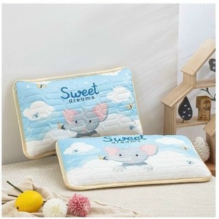 Vỏ gối điều hòa, vỏ gối cao su non cho bé thoáng mát thấm hút mồ hôi tốt-Vỏ gối nằm cho bé đi học kích thước 30x50cm