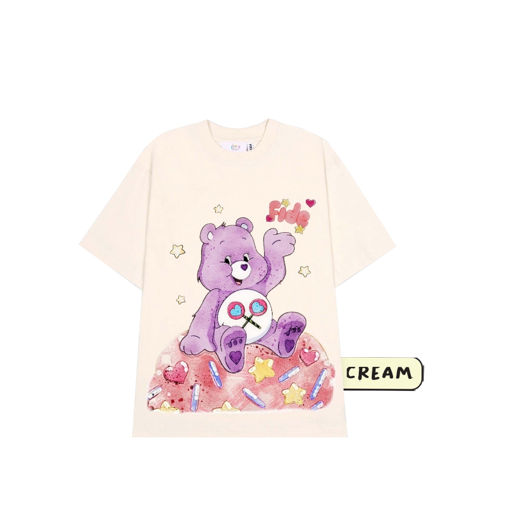 Áo thun Local Brand GẤU CARE IGU UNISEX,Áo Phông Chất Cotton Phong Cách Hàn Quốc.