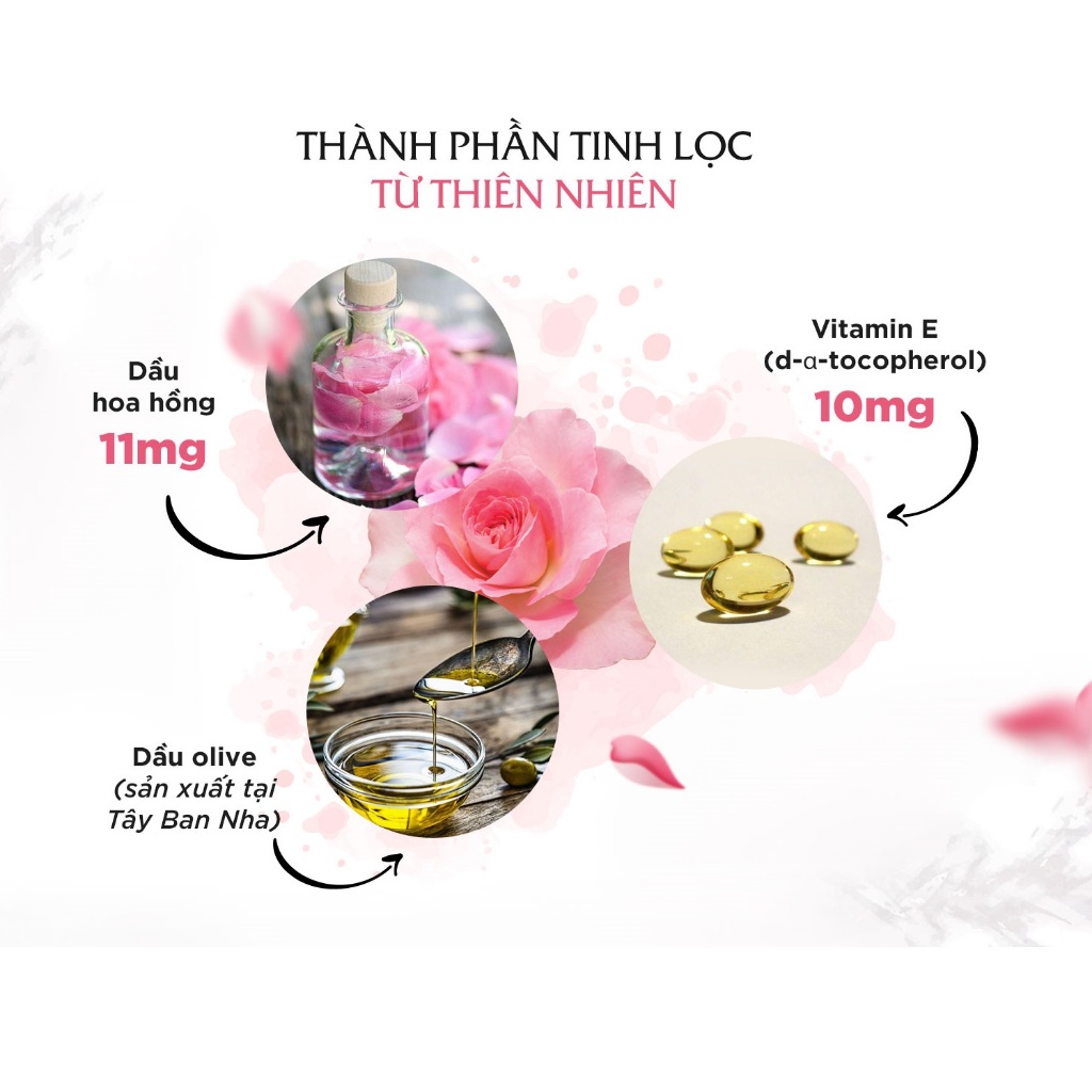 Viên Uống Hoa Hồng DHC Làm Thơm Cơ Thể Bulgarian Rose 60 viên