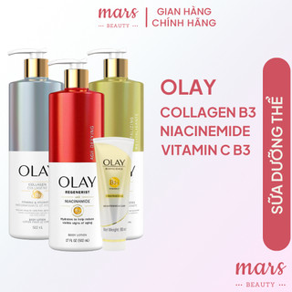 Sữa dưỡng thể olay collagen b3 - dưỡng thể trắng da olay vitamin c b3