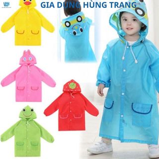 Aó mưa cho bé - áo mưa trẻ em xuất nhật cho bé từ 2 - 7 tuổi