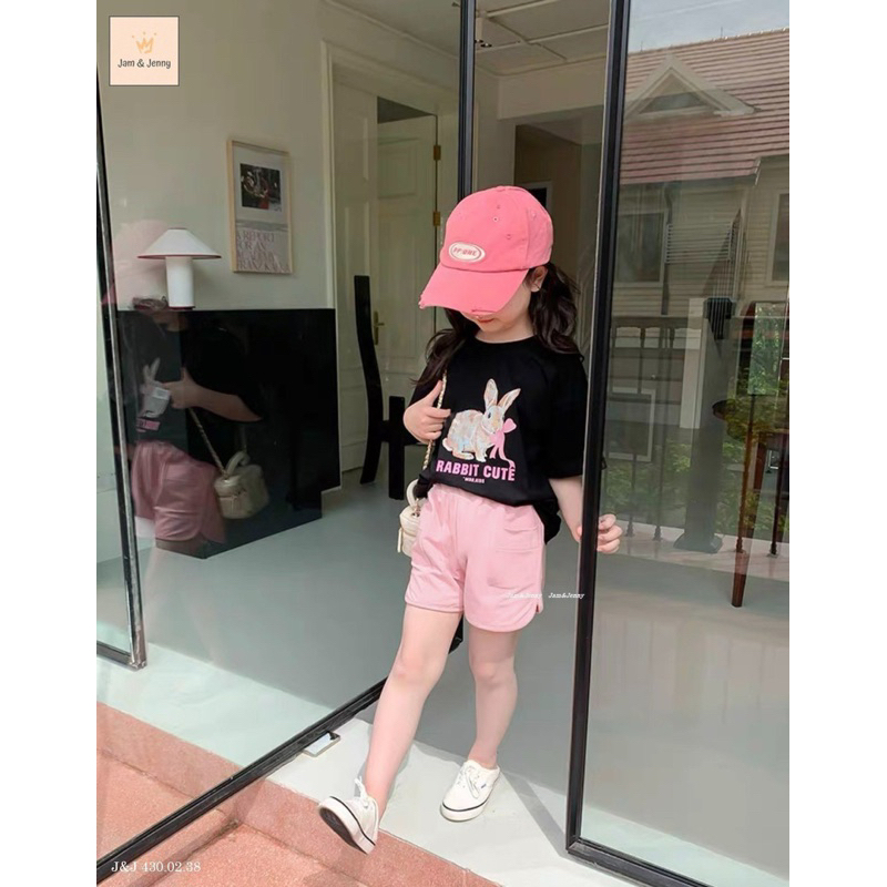Set bộ Jam&Jenny cotton 4 chiều hình thỏ bé gái