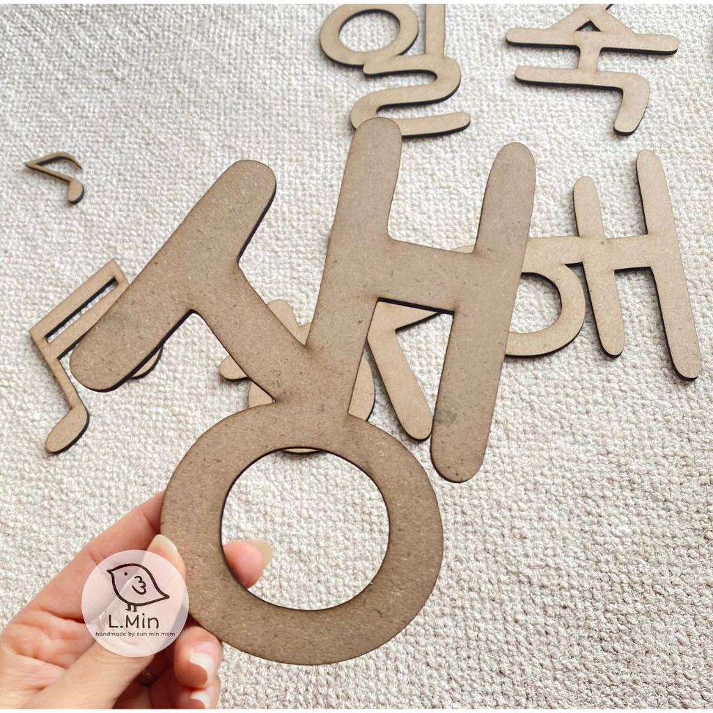 SET CHỮ HPBD TIẾNG HÀN BY L.MIN