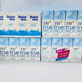 Lốc 4 Hộp Sữa Tươi TH True Milk 180ml