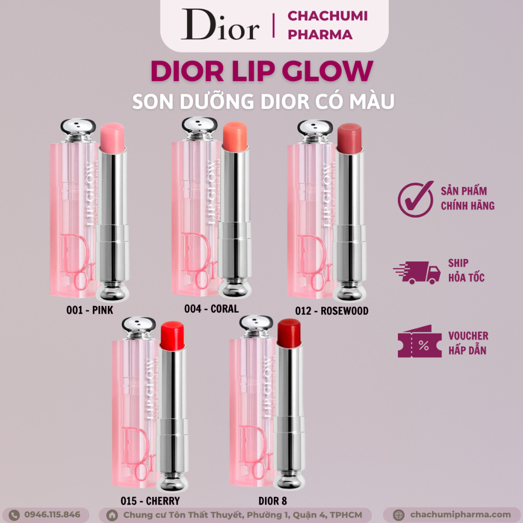 Son Dưỡng Dior Addict Lip Glow Color Reviver Duo