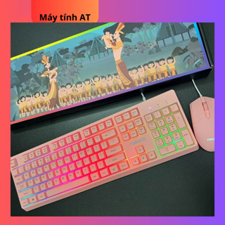  Bộ phím chuột giả cơ Apex Xstar Tomato S100 có LED giá cực tốt - Bảo hành 12 Tháng 