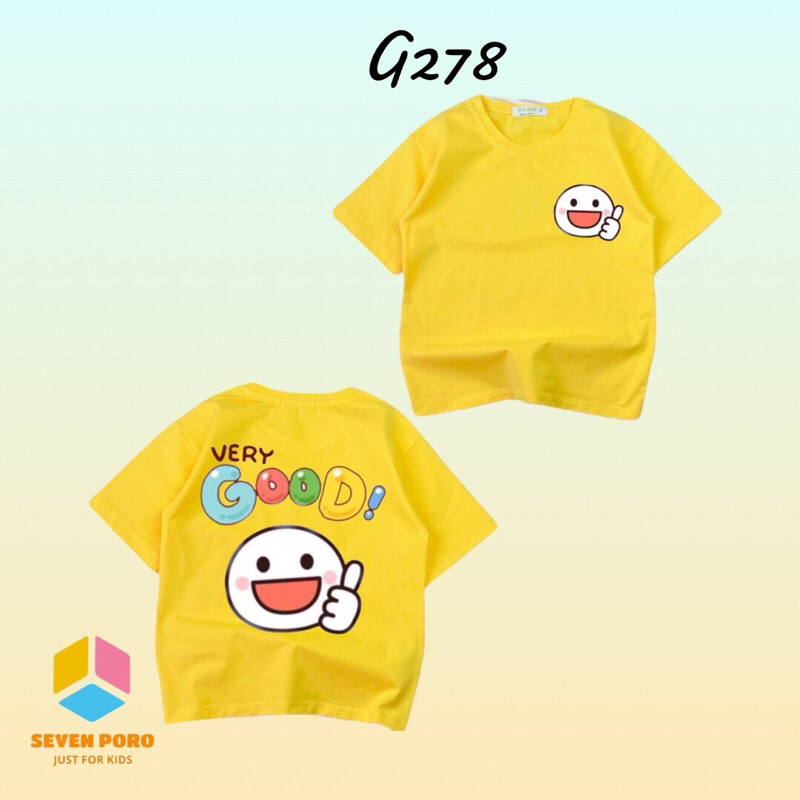 Áo Thun Bé Gái Form Rộng Giấu Quần G278 Size 11(27-30kg) - G&K Kids - SevenPoro