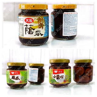 Dưa đen đại mậu120g- dưa cải giòn-dưa chuột giòn vị toàn