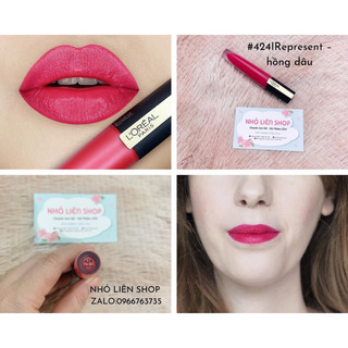 [Auth] [USA] Son Loreal Rouge Signature Matte Colored Ink chính hãng mỹ
