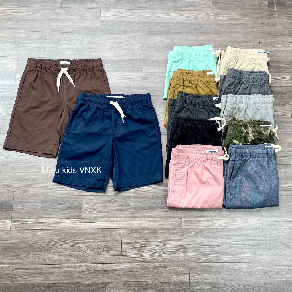 Quần short kaki bé trai (17-31kg) link 1.