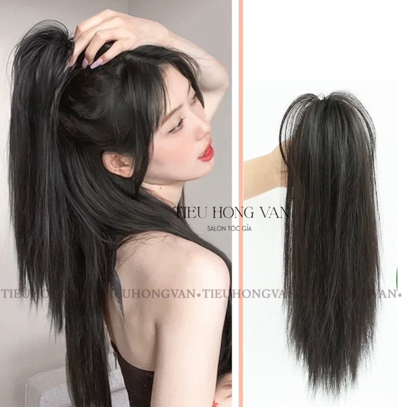 ĐUÔI TÓC KẸP THẲNG LỬNG HOTTREND - 40cm Y2Kstyle