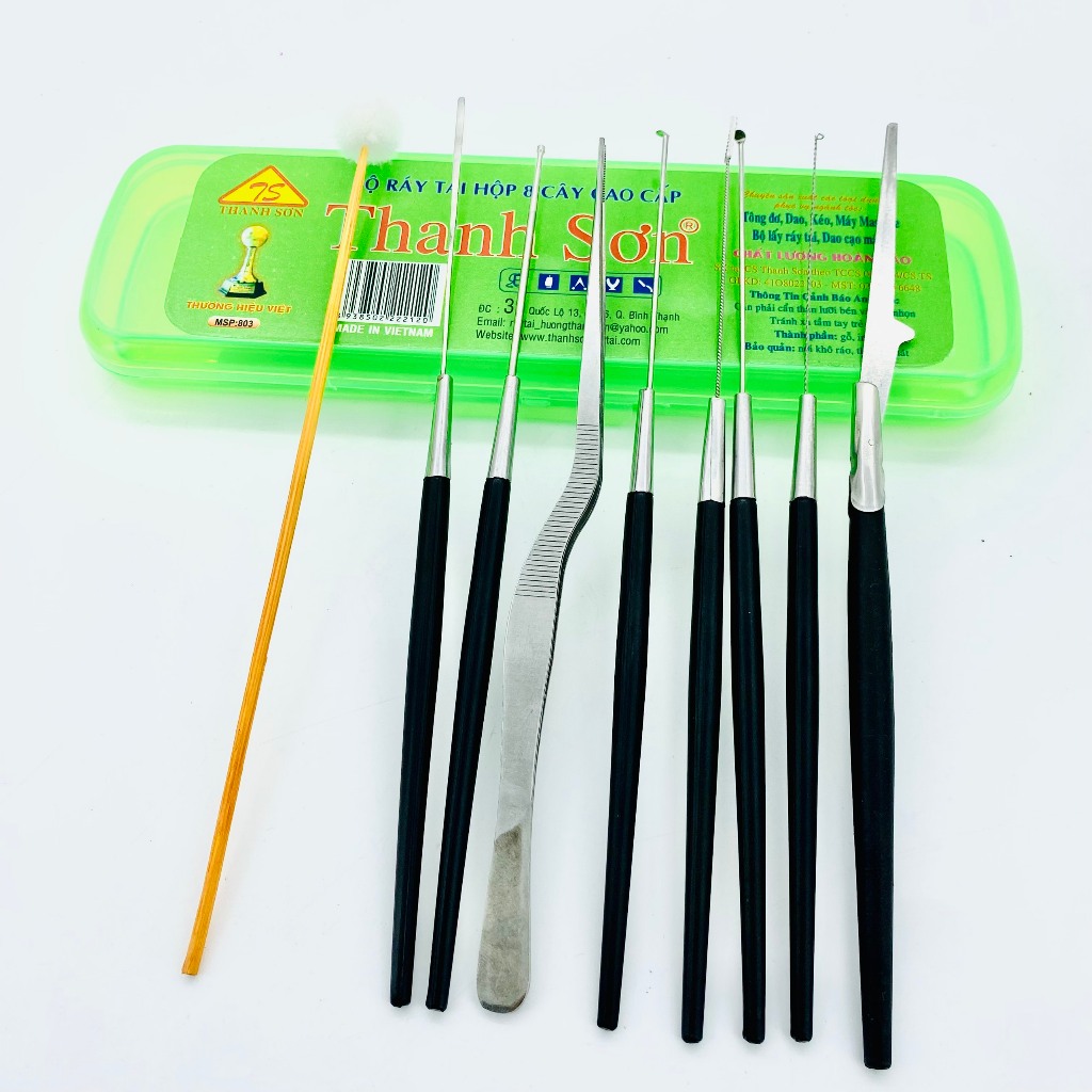 Bộ Lấy Rái Tai Nghĩa Vina (hộp nhựa)