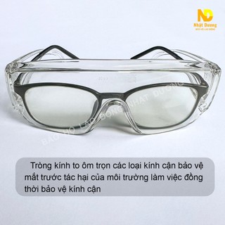 Kính bảo hộ bảo vệ kính cận Deltaplus Piton 2