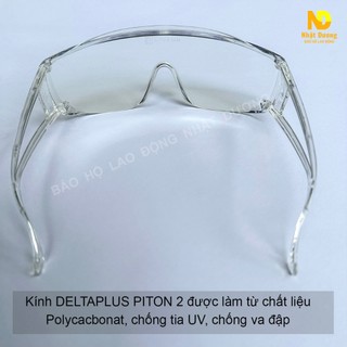 Kính bảo hộ bảo vệ kính cận Deltaplus Piton 2
