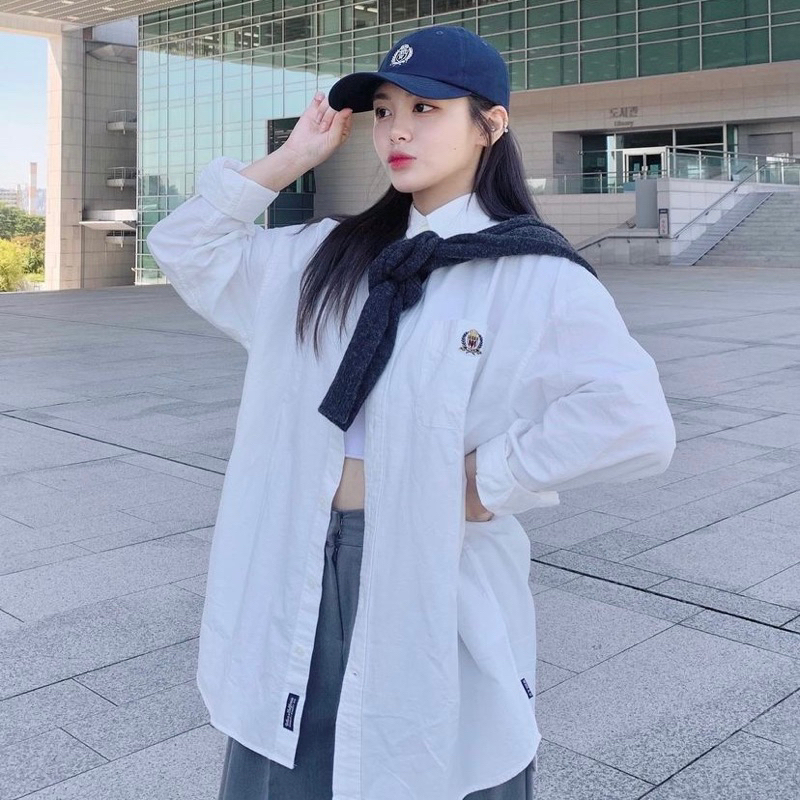 Sơ Mi WHO.A.U Signature Boy Fit oversized