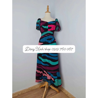 Đầm VNXK hiệu Maggy London hình thật Shop chụp