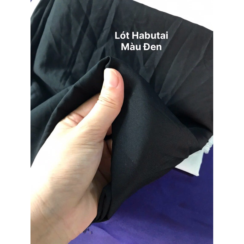 Vải lót Habutai - màu 7 màu
