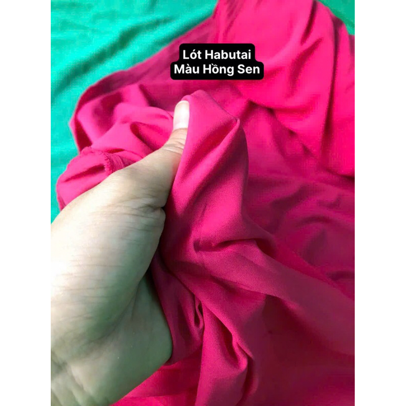 Vải lót Habutai - màu 7 màu