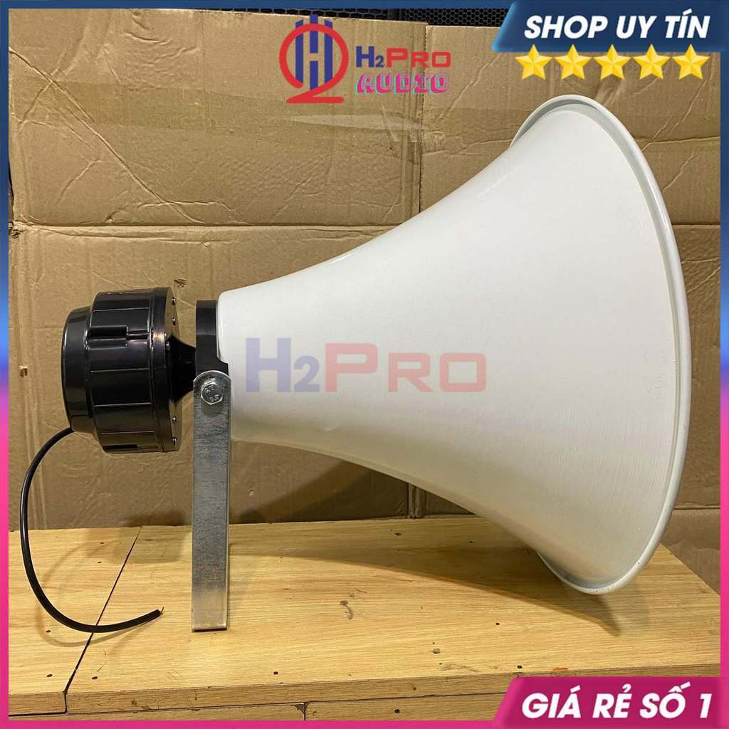 Loa Nén 90W Peak Phễu Nhôm 46Cm Vang Xa 2Km, Chống Nước , Loa Phóng Thanh Cao Cấp Công Suất Lớn-H2Pro Audio