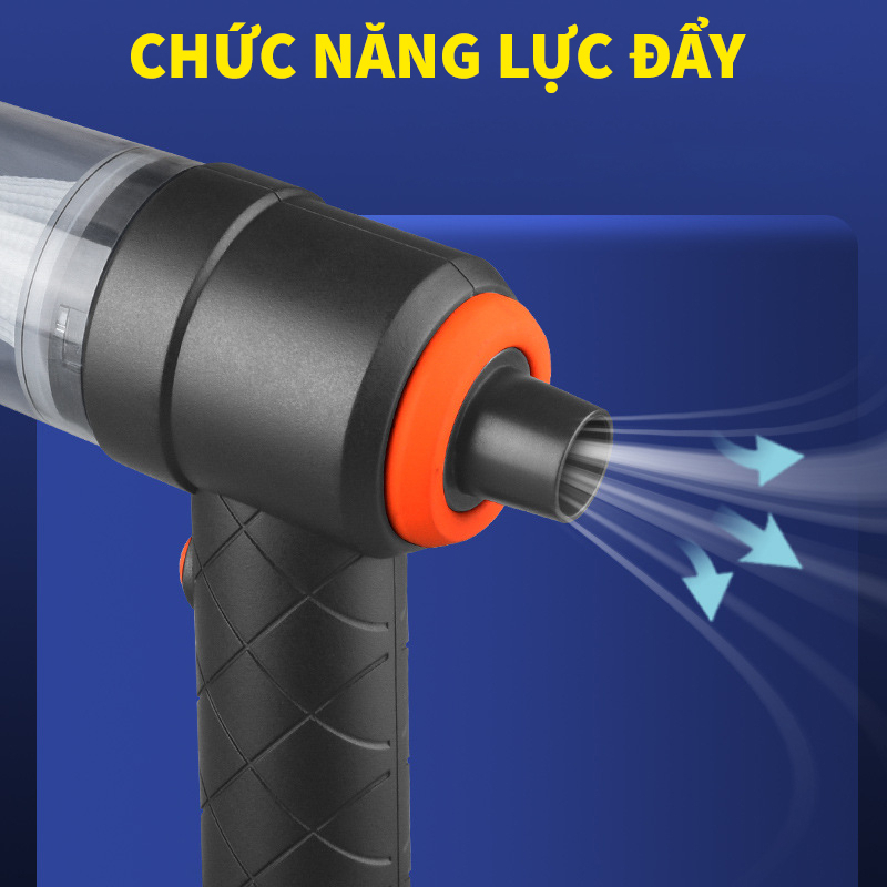 Máy Hút Bụi Mini Cầm Tay GWELL Không Dây Lực Hút 6000MPA Nhỏ Gọn, Pin Sạc Tiện Lợi, Công Suất 60w Siêu Mạnh