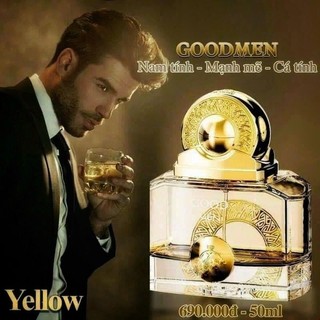 Nước hoa nam good men vàng 50ml ngọt ấm sang trọng