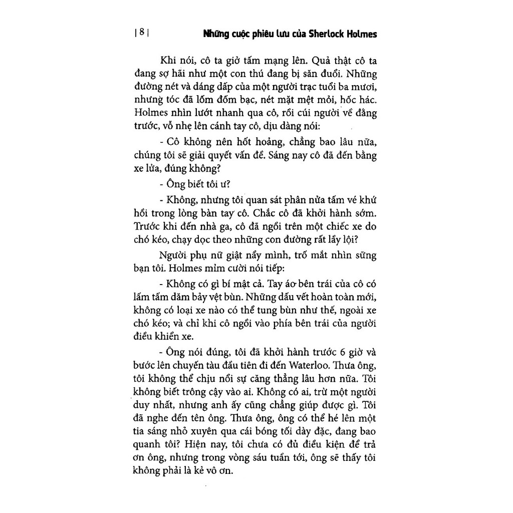 Sách: Những Cuộc Phiêu Lưu Của Sherlock Holmes