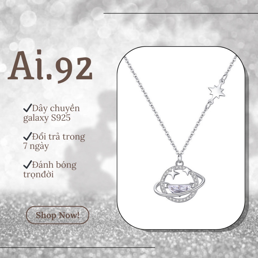 Dây chuyền Bạc Galaxy