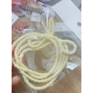 Set 2 thun buộc trơn, chắc chắn, không kéo tóc