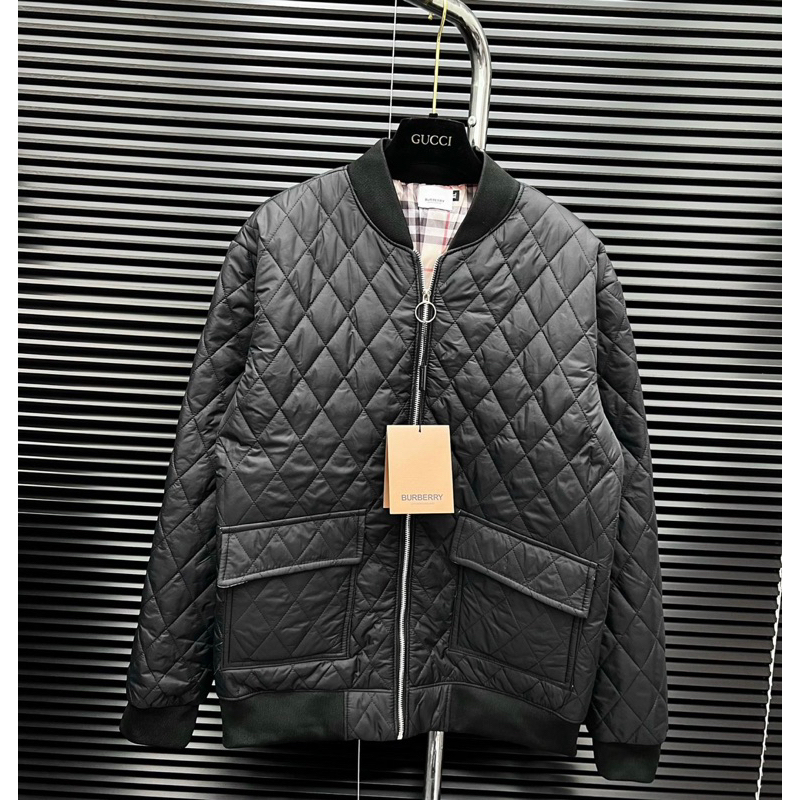 Áo khoác bomber bbr trần bông có hoạ tiết đơn giản khoá kéo màu đen thời trang nam nữ phong cách giới trẻ size s đến xl