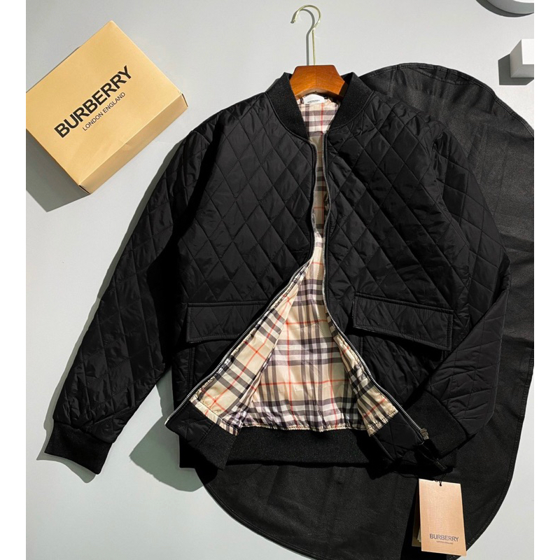 Áo khoác bomber bbr trần bông có hoạ tiết đơn giản khoá kéo màu đen thời trang nam nữ phong cách giới trẻ size s đến xl