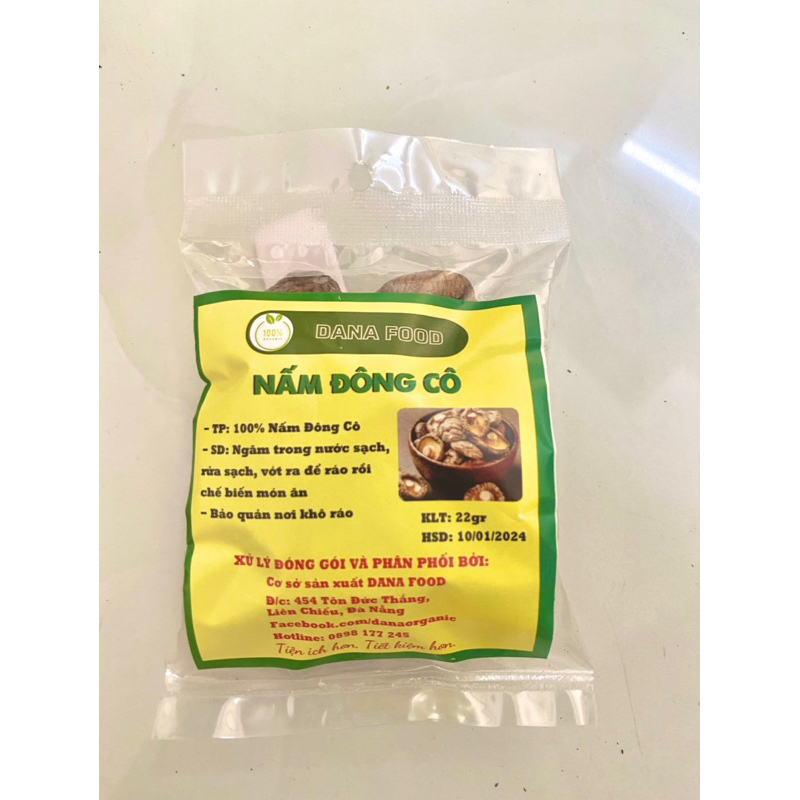 Nấm Đông Cô Khô