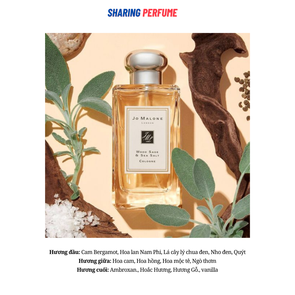 💥Sharingperfume - Nước hoa Jo Malone Wood Sage & Sea Salt