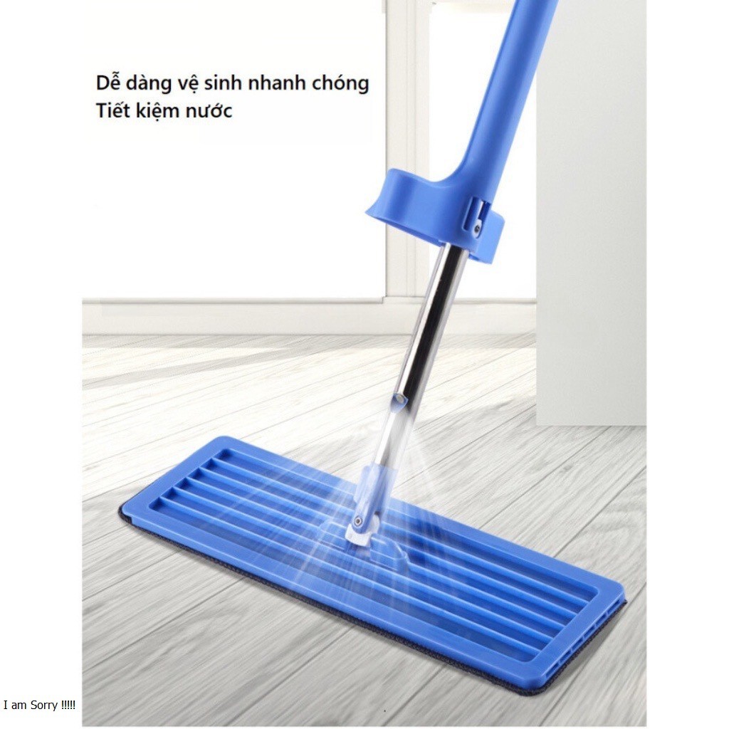 Cây Lau Nhà Phun Sương Xoay 360 Độ - Chổi Lau Nhà Phun Sương