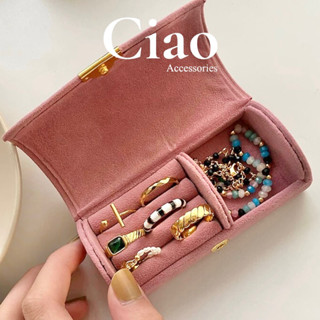 [HOẢ TỐC 1H] Hộp nhung đựng trang sức sang trọng nhỏ nhắn mã 16 Ciao accessories