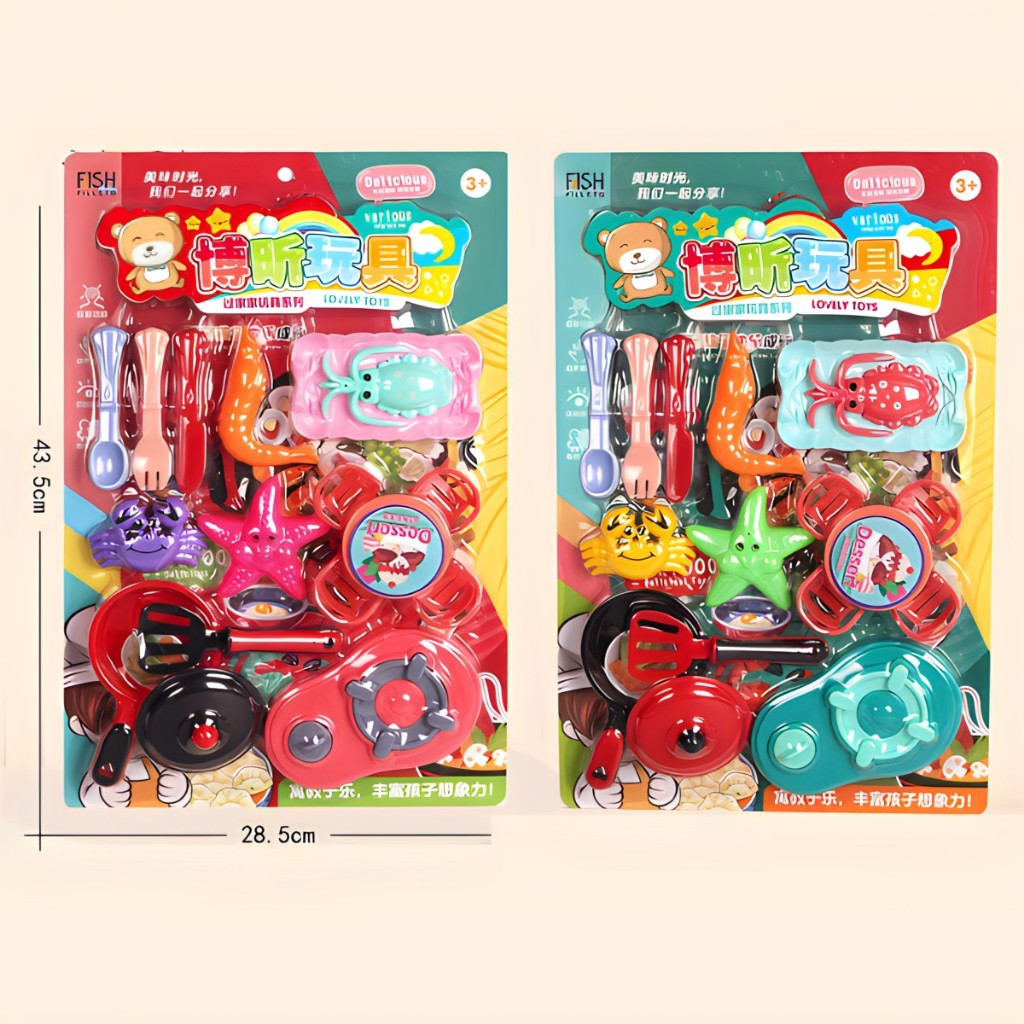 Vỉ bác sĩ, Vỉ nấu ăn, Vỉ búp bê siêu thị, Vỉ kem siêu thị....