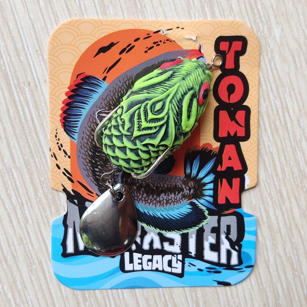 Mồi câu lure cá lóc Chuột Toman 6.2g 35mm