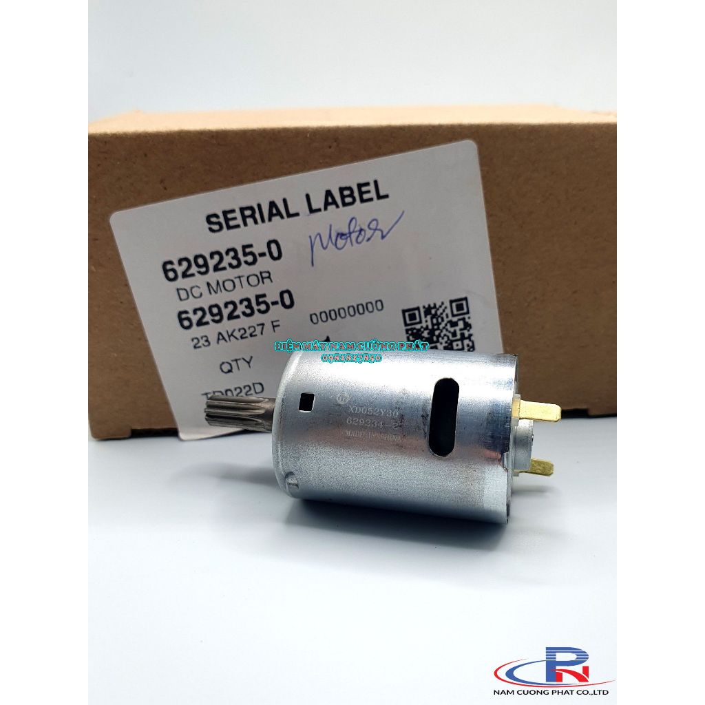 Motor máy vặn vít dùng pin 7.2v Makita TD020 TD021 TD022 629235-0 629842-9