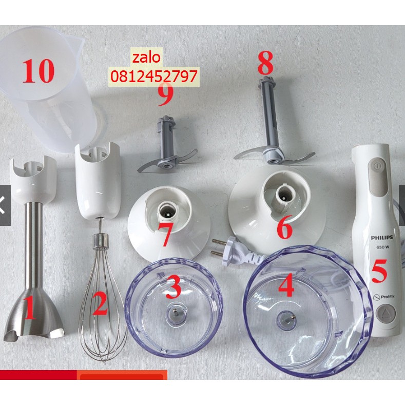 Phụ kiện máy xay cầm tay Philip HR2531/ 2533/2534/2537-thumungshop797