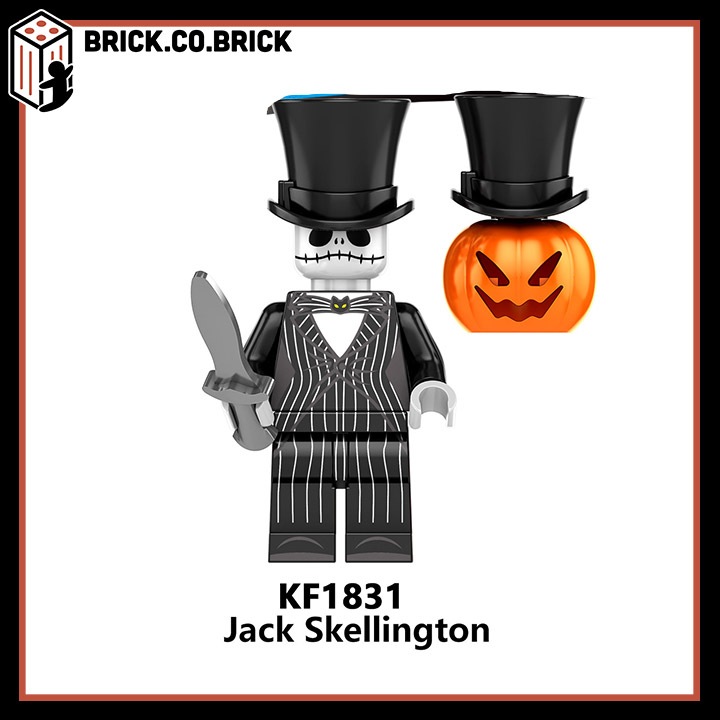 Halloween Đồ chơi Lắp ráp Nhân vật Hóa trang Kinh Dị Mô hình Phim hoạt hình Lễ hội hóa trang Halloween KF6175