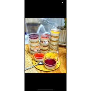 1 thùng 2000 hũ nắp liền 2oz đựng sốt, panna cotta, pudding,…