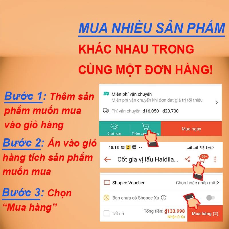 Cốt lẩu haidilao vị cà chua - gia vị lẩu tứ xuyên có sẵn nhiều vị date mới giao ngay trong 2h