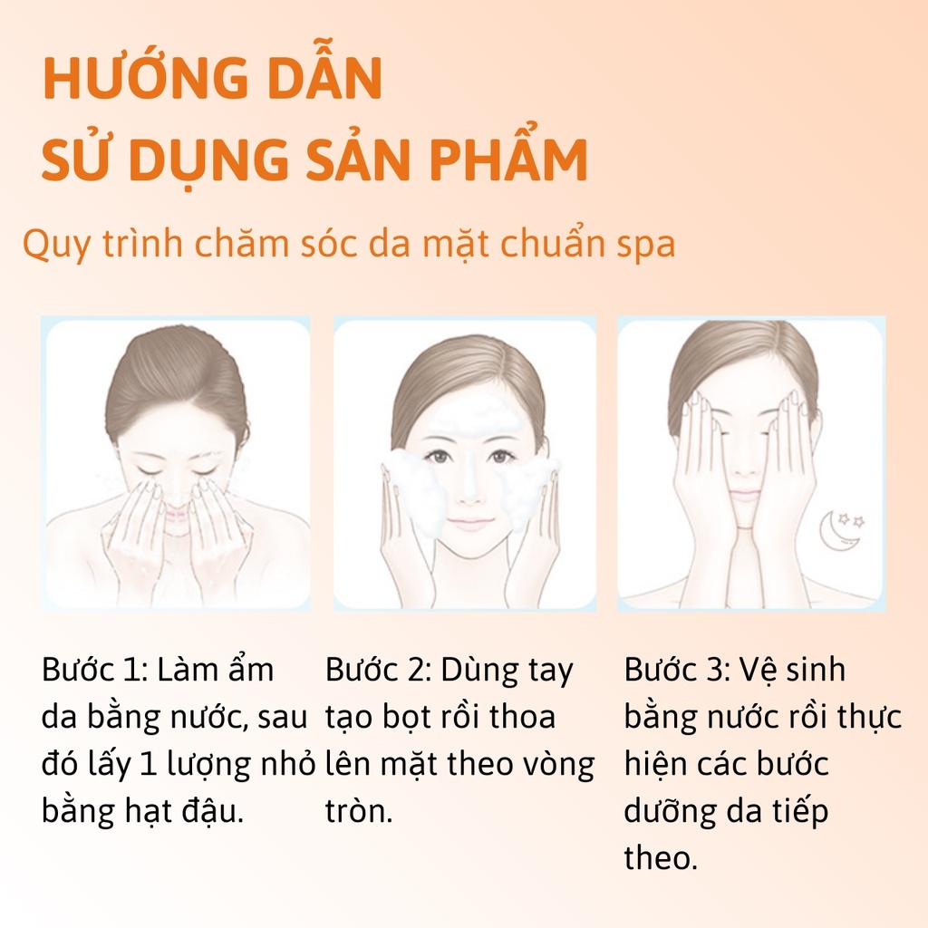 Sữa Rửa Mặt SADOER Chiết Xuất Thiên Nhiên Làm Sạch Sâu Kiềm Dầu Dưỡng Ẩm Cho Nam Và Nữ S14