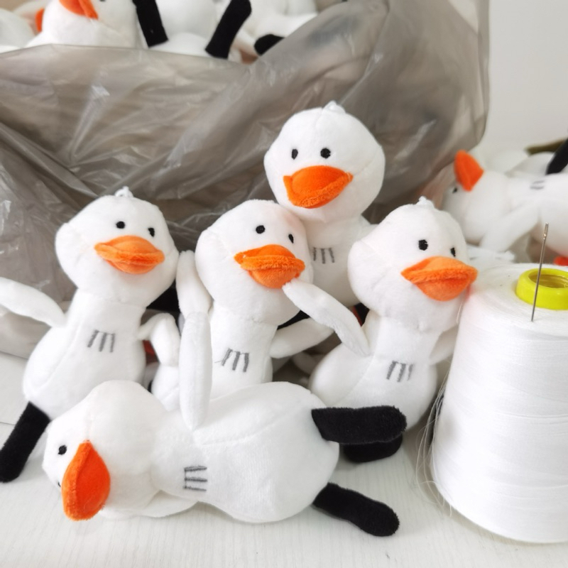 Móc khoá vịt cute, dễ thương vải bông